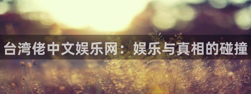 星耀国际vip麻将胡了：台湾佬中文娱乐网：娱乐与真相的碰撞